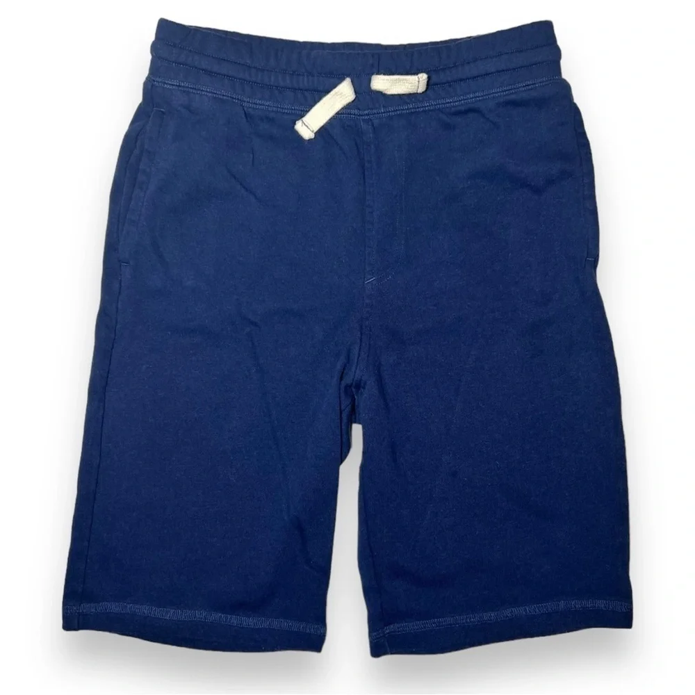 Lands’ End Boy’s French Terry Sweat Shorts Navy Size Large